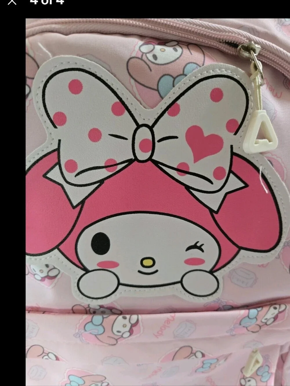 My Melody Pink Kids Backpack by Sanrio
